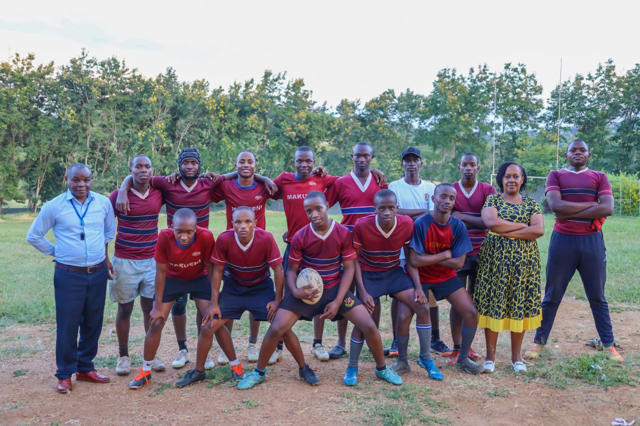 Co-curricular activity at Makueni Boys High School