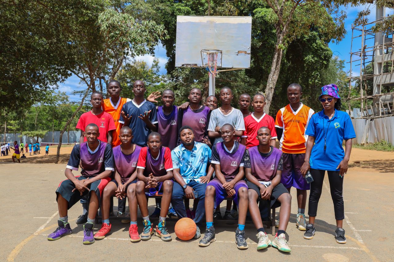 Co-curricular activity at Makueni Boys High School